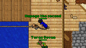 Hupego the second on screen