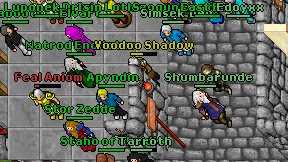Voodoo Shadow on screen