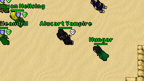 Hungar on screen