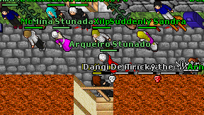Arqueiro Stunado on screen