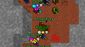 Mengueits on screen