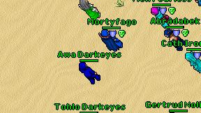 Awa Darkeyes on screen