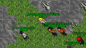 Archmage of Fire on screen