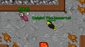 Knight The Inmortal on screen