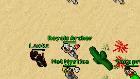 Royals Archer on screen