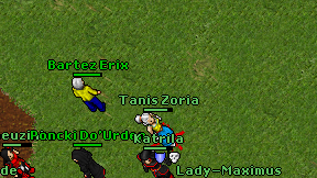 Tanis Zoria on screen
