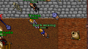Dark mising on screen