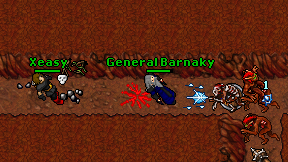 General Barnaky on screen