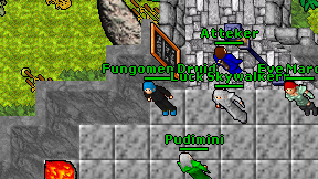 Fungomen Druid on screen