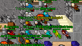 Darkuus Knight on screen