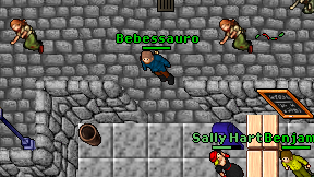 Bebessauro on screen