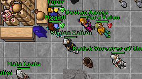 Strion Xalion on screen