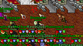 Dounder on screen