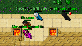 Escuso on screen