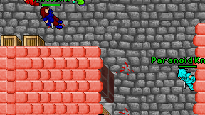 Paranoid Knight on screen