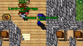 Cosmo The Archer on screen