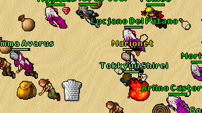 Marionet on screen