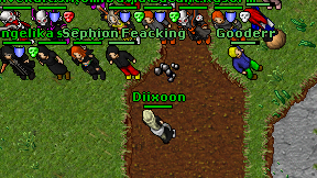 Diixoon on screen