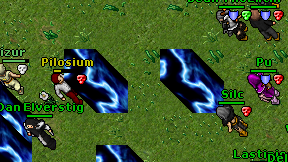 Pilosium on screen