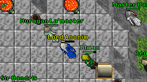 Lord Anonim on screen