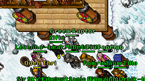 Greem Raptor on screen