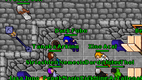 Dark Fobo on screen