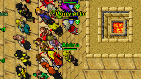 Aldra on screen
