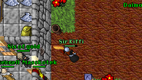Sir Kiffi on screen