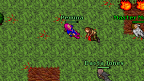 Pewina on screen