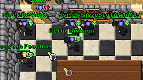 Getur Division on screen