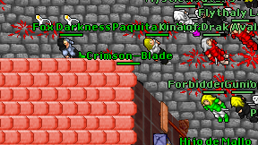 Crimson-Blade on screen