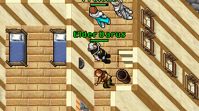 Elder Darus on screen