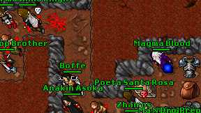 Magma Blood on screen