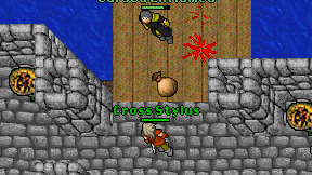 Cross Stylus on screen