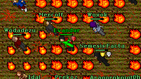 Evandar on screen