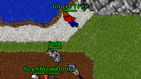 Ghost Tree on screen