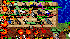 Borra botas on screen