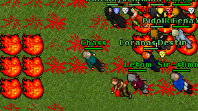 Chass on screen