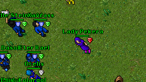 Lady Pekera on screen