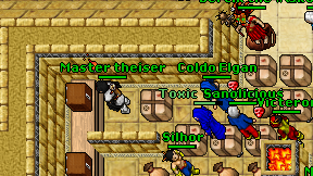 Master theiser on screen