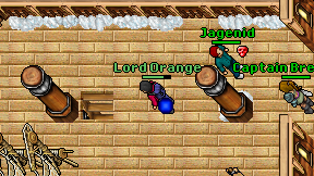 Lord Orange on screen