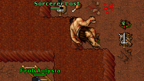 Sorcerer Lost on screen