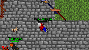 Tu-vieja on screen