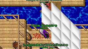Caim Vampire on screen
