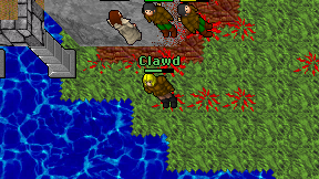Clawd on screen