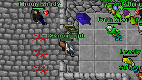 Xynomorph on screen
