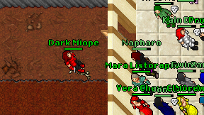 Dark Miope on screen