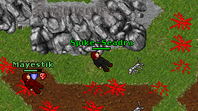 Spike-Seadra on screen