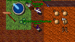 Creature Master on screen