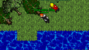 Insane Jim on screen